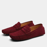 Edward | Men's Loafers with Suede and Rubber