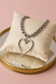 Amora | Women Necklace with Heart Charm and Gold Plating