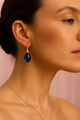 Lumière | Women's Earrings with CatEye Stones and Hooks