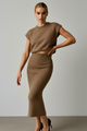 Marnie | Women's Ribbed Set with Fitted Design and Breathable Fabric