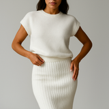 Marnie | Women's Ribbed Set with Fitted Design and Breathable Fabric