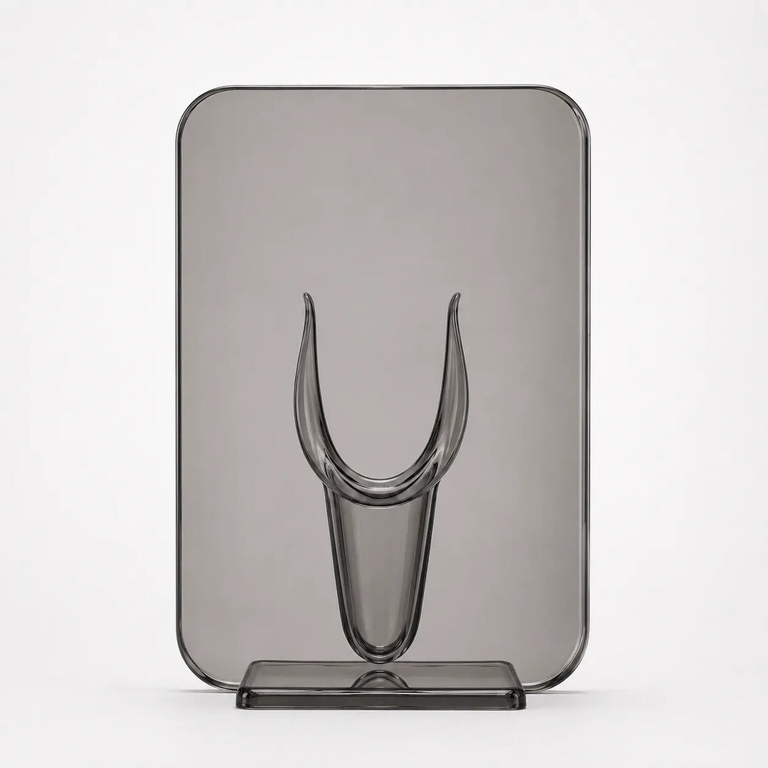 Belavera – Clear Acrylic Frame Vase for Flowers, Modern Picture