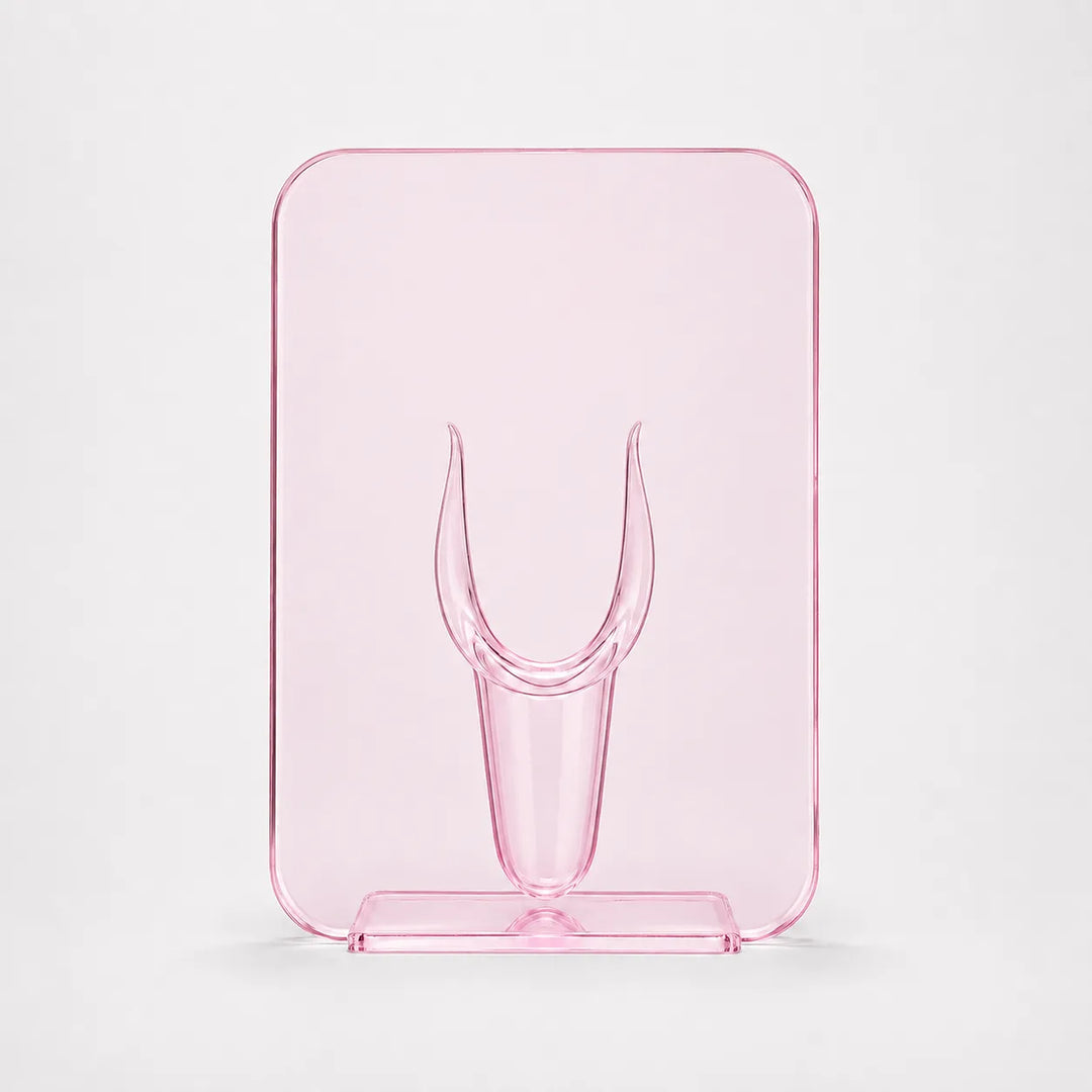 Belavera – Clear Acrylic Frame Vase for Flowers, Modern Picture