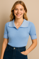 Edith | Women Top With Lightweight Cotton Fabric