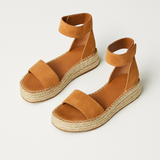 Ophelia | Women's Sandals with Leather Straps and Platform