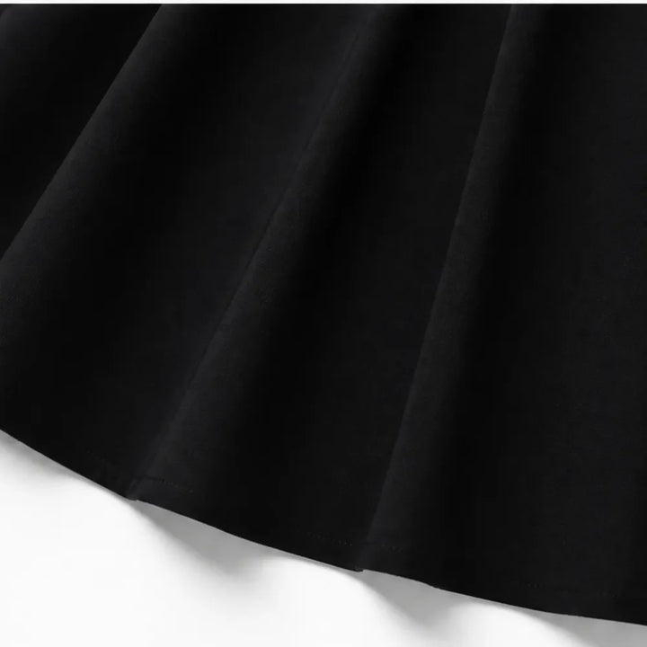 Noirella – Lace Sleeve A-Line Mini Dress for Curves