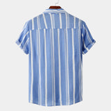 Parker | Men's Striped Summer Shirt with Classic Fit