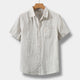 Lucius | Men's Linen Short Sleeve Shirt with Relaxed Fit