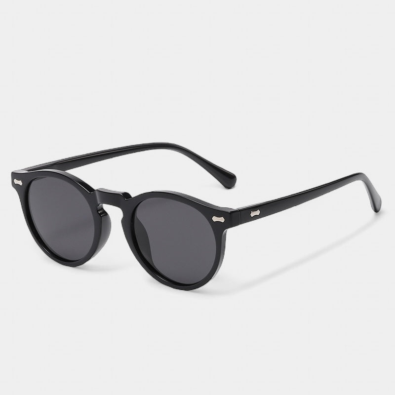 Brady | Men's Round Sunglasses UV Protection Gradient