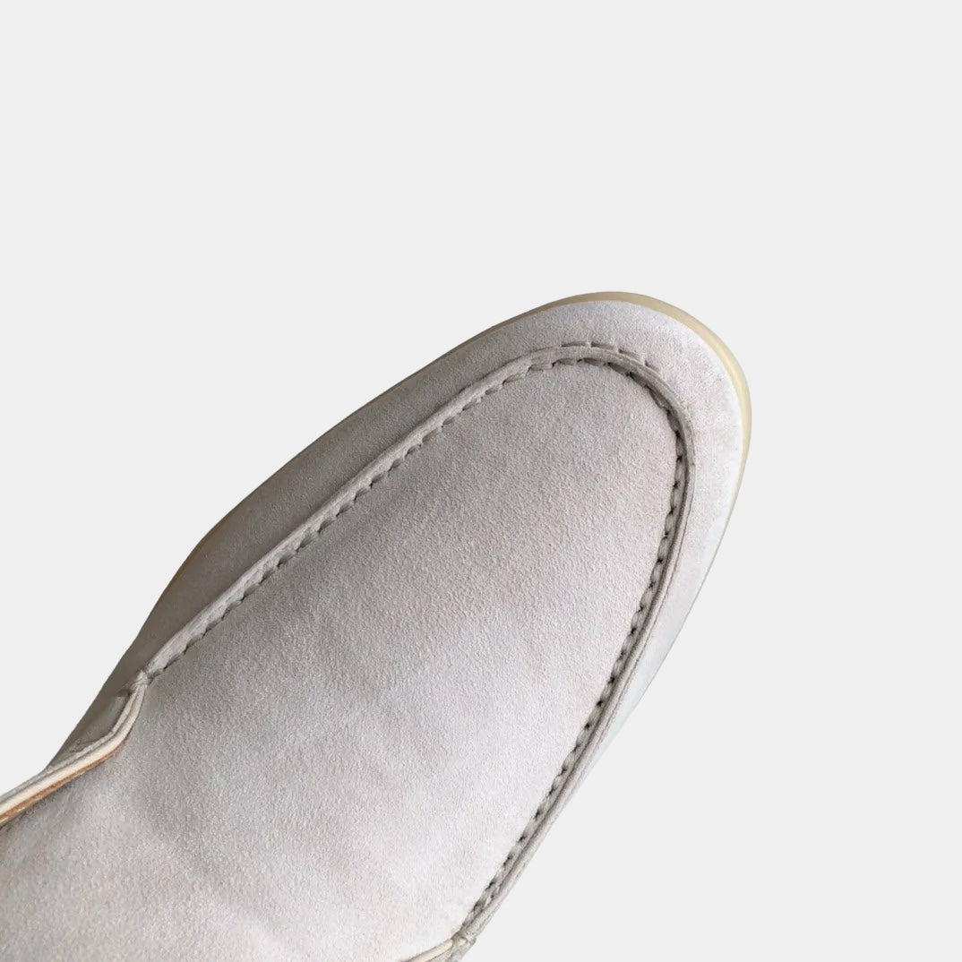 Beaumont | Men's Suede Loafers with Leather and Rubber