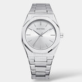 Wesley | Men's Metal Watch with Blue Dial and Steel Bracelet