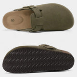 Charles | Men's Clogs with SuedeUpper and RubberSole