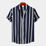 Parker | Men's Striped Summer Shirt with Classic Fit
