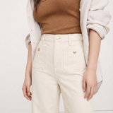 Briar | Women's Wide Leg Denim Jeans with High Waist