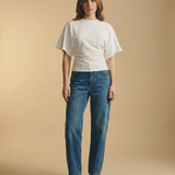 Arden | Women Tee With Cotton Drape Silhouette