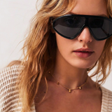 Natasha | Women's Sunglasses with Acetate Shield Frame and UV400 Protection