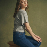 Arden | Women Tee With Cotton Drape Silhouette