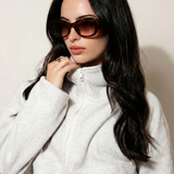 Charlotte | Women's Sunglasses with Acetate Frame and Oversized Shape