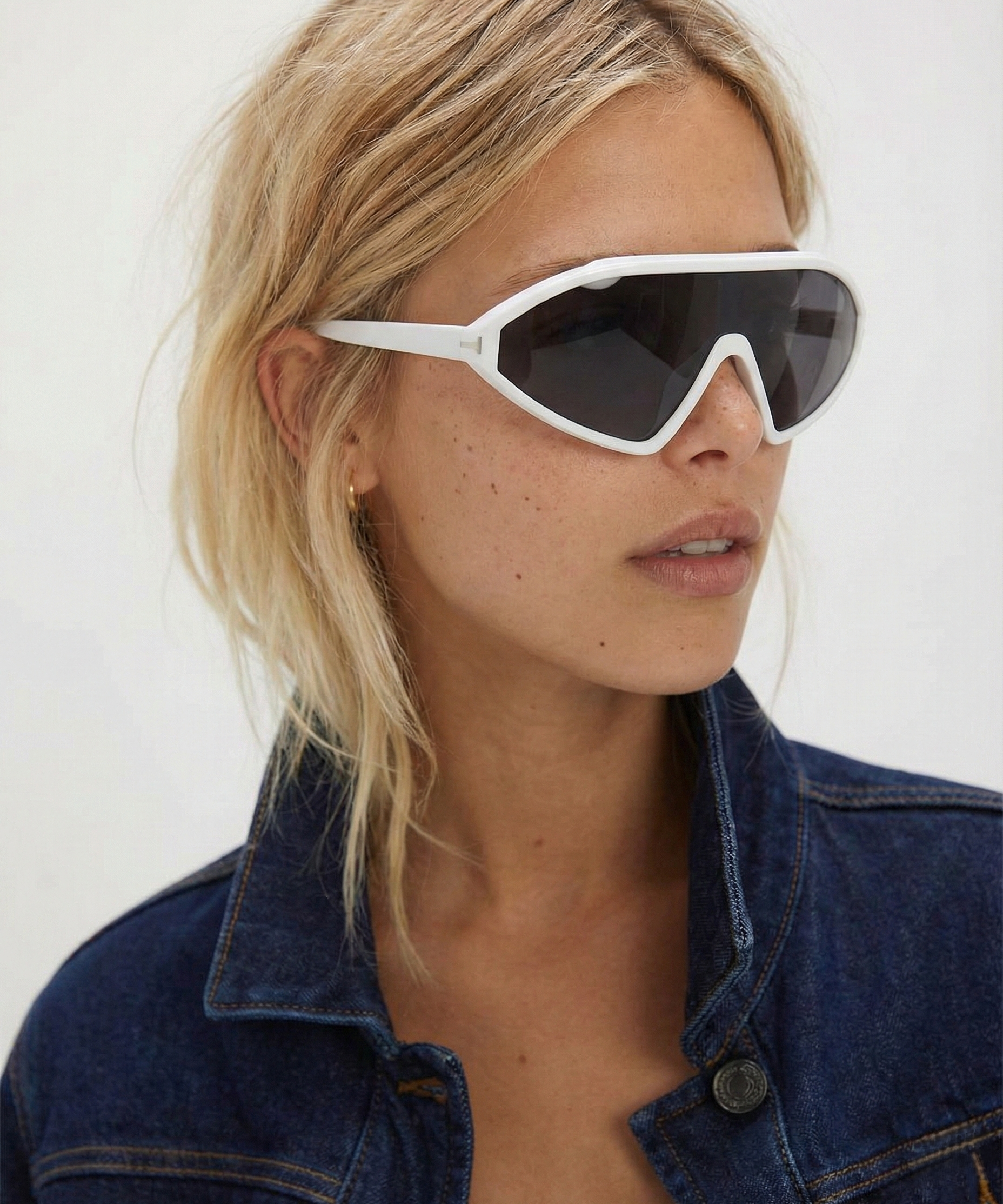Natasha | Women's Sunglasses with Acetate Shield Frame and UV400 Protection