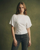 Arden | Women Tee With Cotton Drape Silhouette