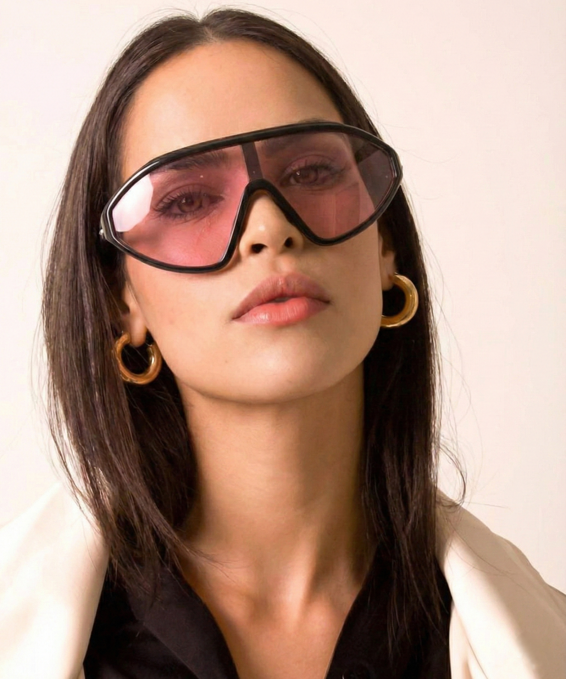 Natasha | Women's Sunglasses with Acetate Shield Frame and UV400 Protection