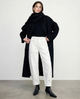 Ophelia | Women's Barrel Leg Denim Pants with High Rise