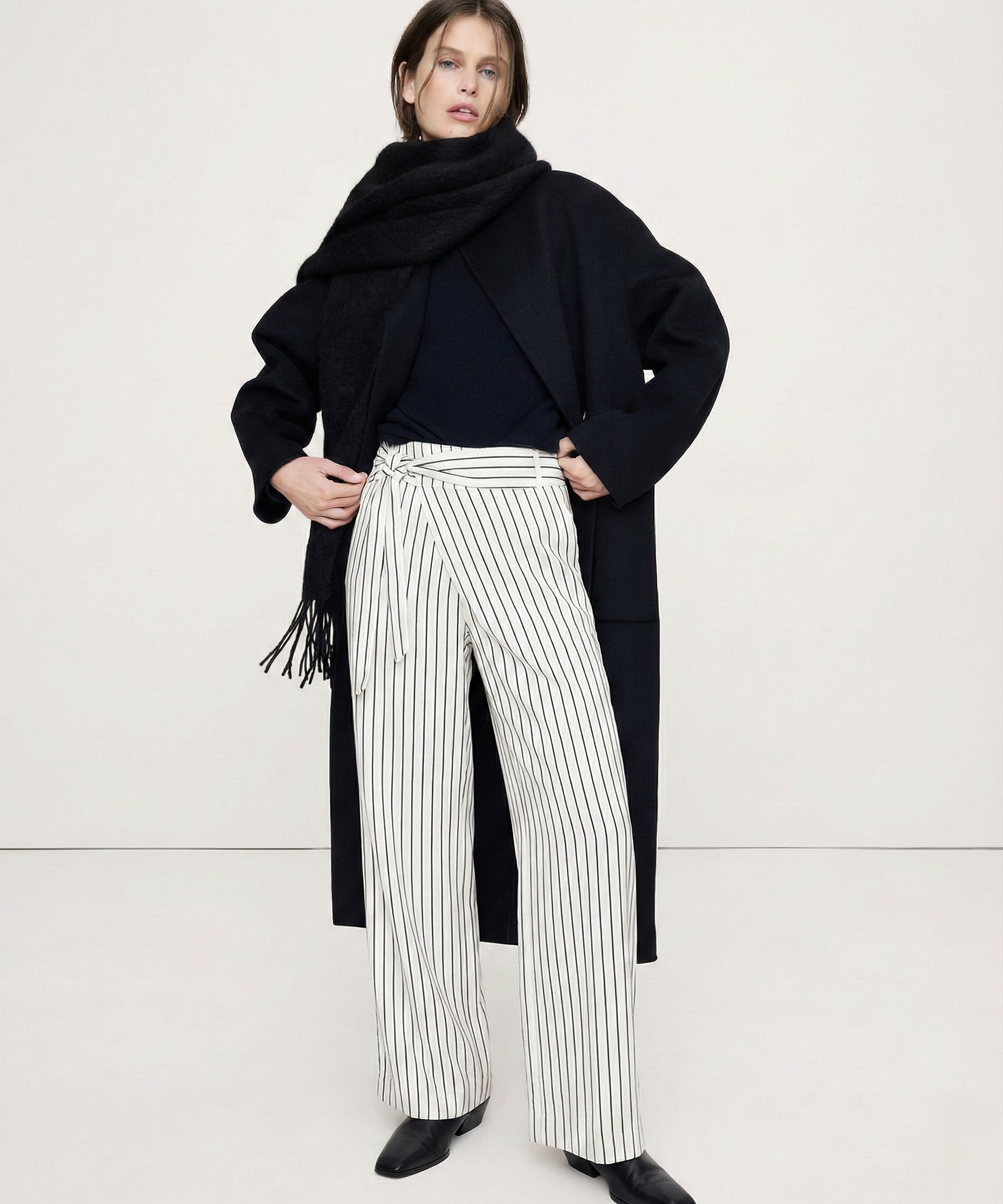 Josephine | Women's Wide Leg Pants with Wrap Waist