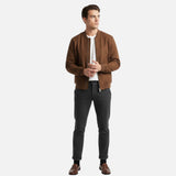 Laricci | Men’s Aviator Suede Jacket
