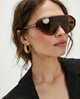 Natasha | Women's Sunglasses with Acetate Shield Frame and UV400 Protection