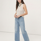 Briar | Women's Wide Leg Denim Jeans with High Waist