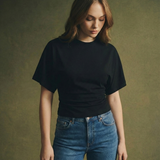 Arden | Women Tee With Cotton Drape Silhouette
