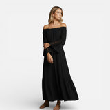 Laricci | Women’s Boho Lace Maxi Dress