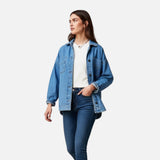 Women’s Washed Denim Jacket