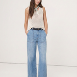 Briar | Women's Wide Leg Denim Jeans with High Waist