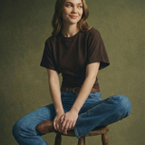Arden | Women Tee With Cotton Drape Silhouette