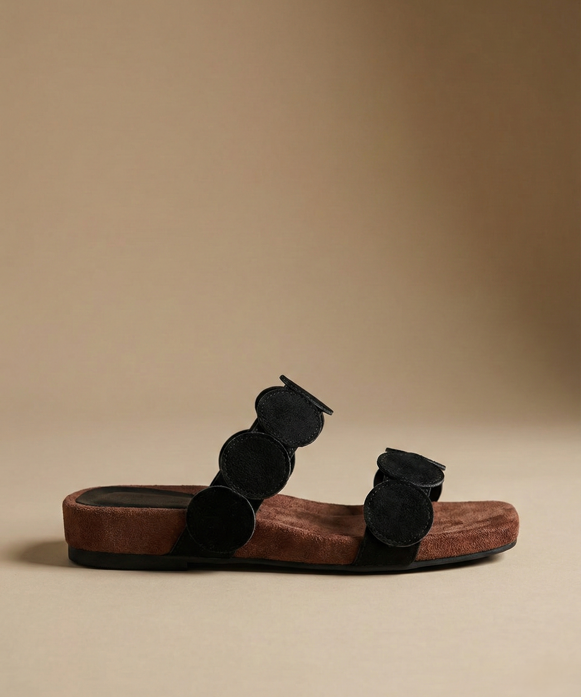 Aurelia | Women Mules with Croc-Embossed Leather and Cushioned-Heel