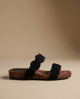 Aurelia | Women Mules with Croc-Embossed Leather and Cushioned-Heel