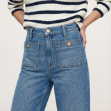 Briar | Women's Wide Leg Denim Jeans with High Waist