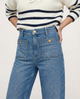Briar | Women's Wide Leg Denim Jeans with High Waist