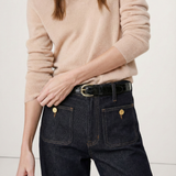Briar | Women's Wide Leg Denim Jeans with High Waist