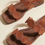 Aurelia | Women Mules with Croc-Embossed Leather and Cushioned-Heel