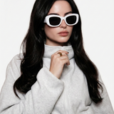 Charlotte | Women's Sunglasses with Acetate Frame and Oversized Shape
