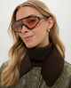 Natasha | Women's Sunglasses with Acetate Shield Frame and UV400 Protection