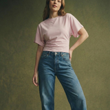 Arden | Women Tee With Cotton Drape Silhouette