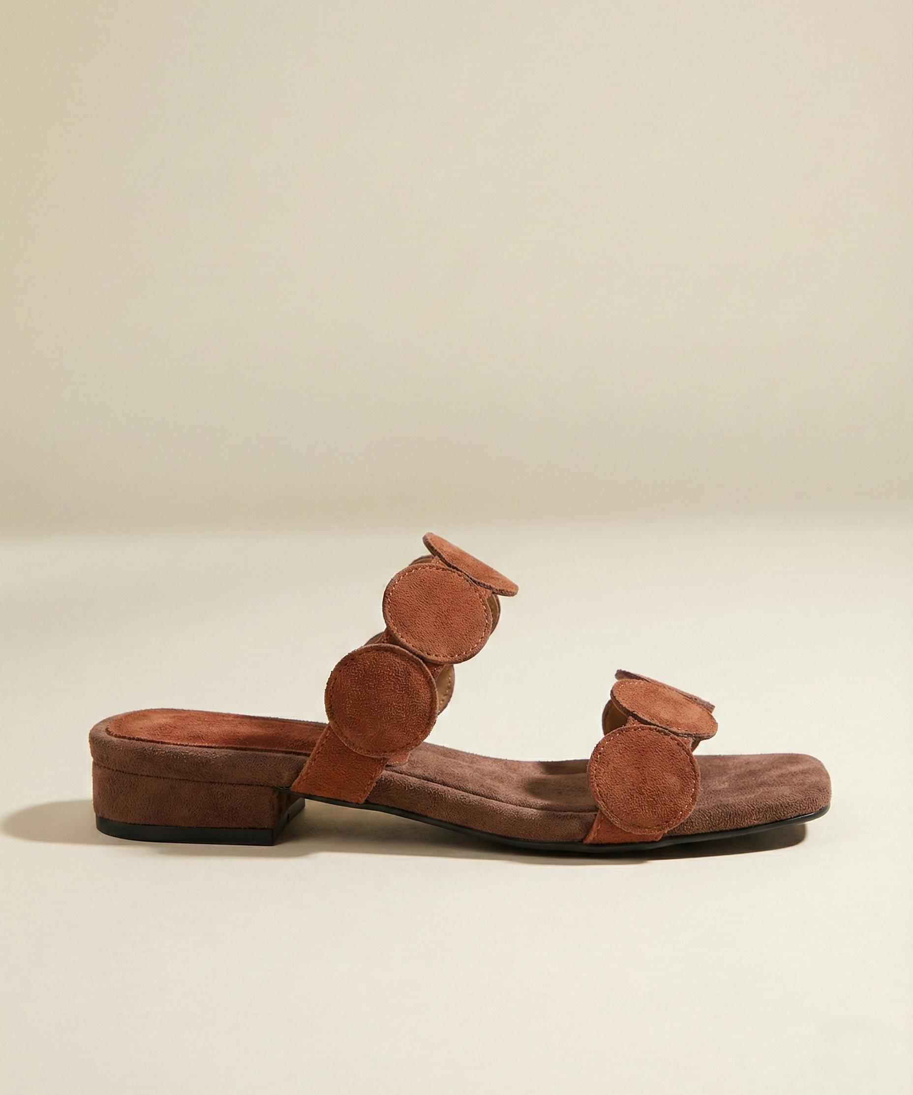 Aurelia | Women Mules with Croc-Embossed Leather and Cushioned-Heel