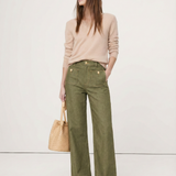 Briar | Women's Wide Leg Denim Jeans with High Waist