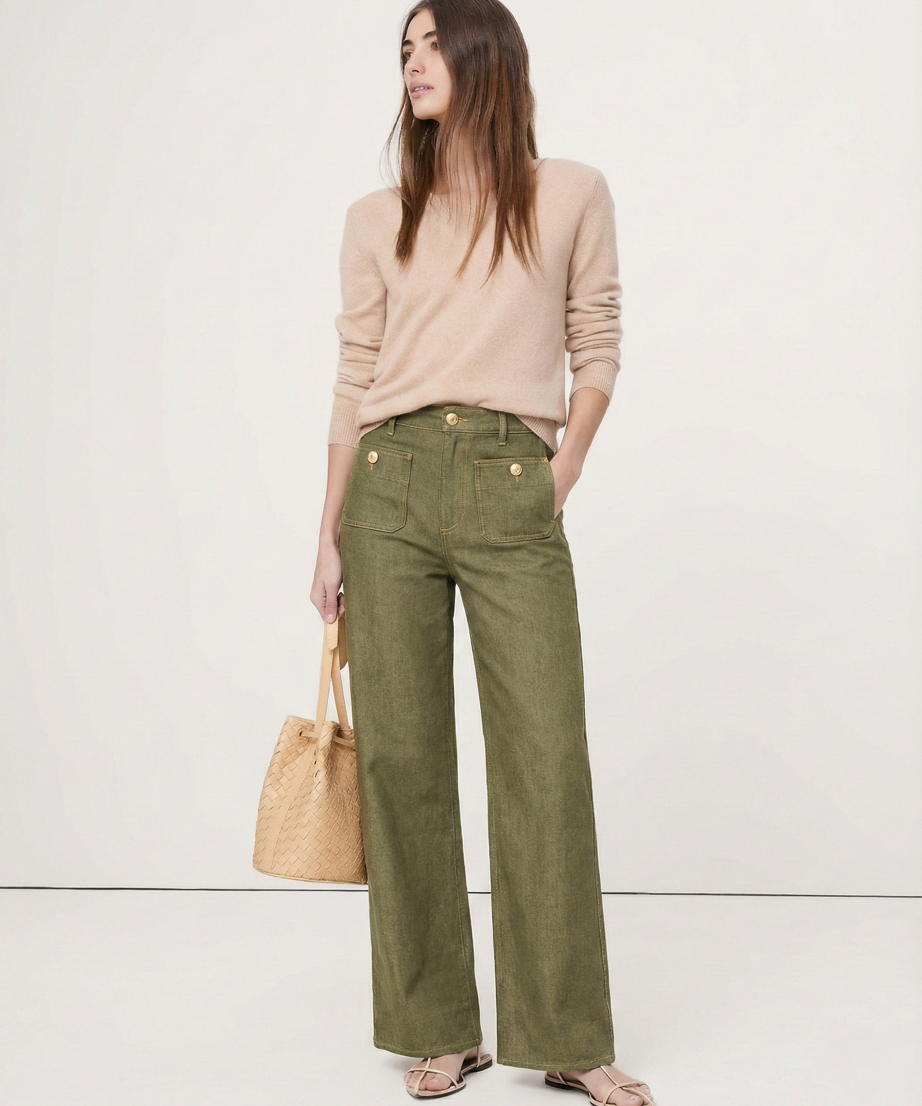 Briar | Women's Wide Leg Denim Jeans with High Waist