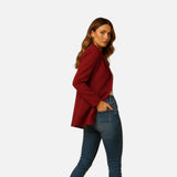 Women’s One-Button Tailored Blazer