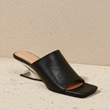 Verona | Women's Mule with Sculpted Heel and Open-Toe