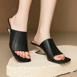 Verona | Women's Mule with Sculpted Heel and Open-Toe